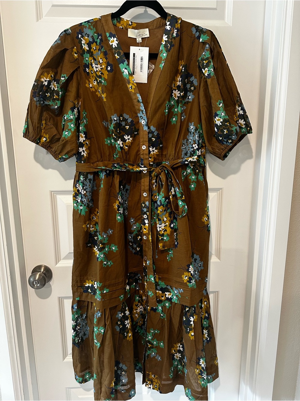 Pinch Charlotte Floral Midi Dress - NWT - Picture 4 of 7